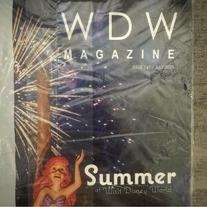 WDW Magazine July 2025 Issue-still sealed unopened
